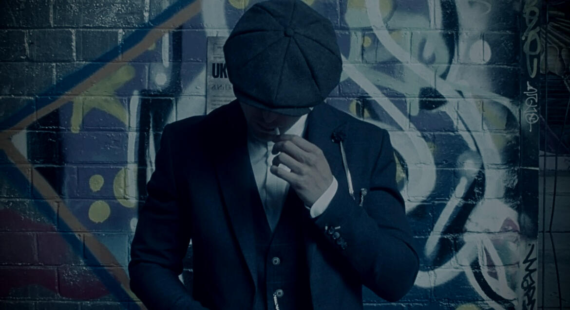 ON THIS SHOOT I WORKED WITH THE COMPANY, THE UK PLEASURE BOYS, TO WRITE, DIRECT AND DoP A SHOOT FOR THEIR NEW 2025 TOUR, 'THE PEAKY GRINDERS'.